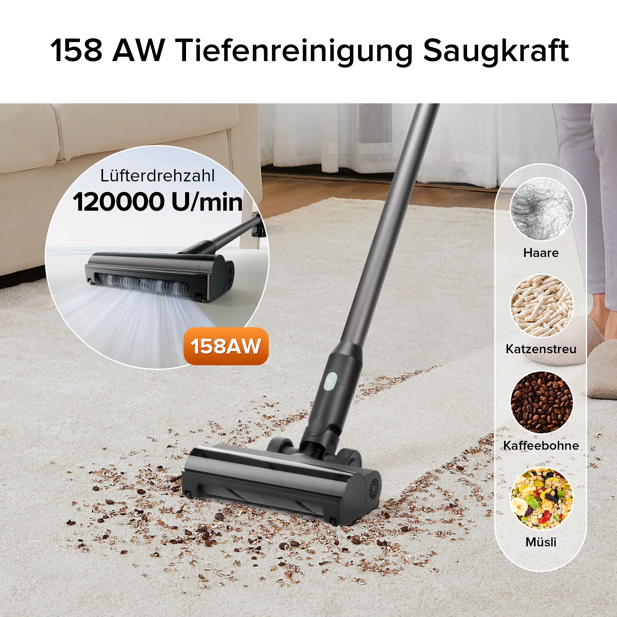 Roborock H5 Kabelloser Staubsauger - Image 3