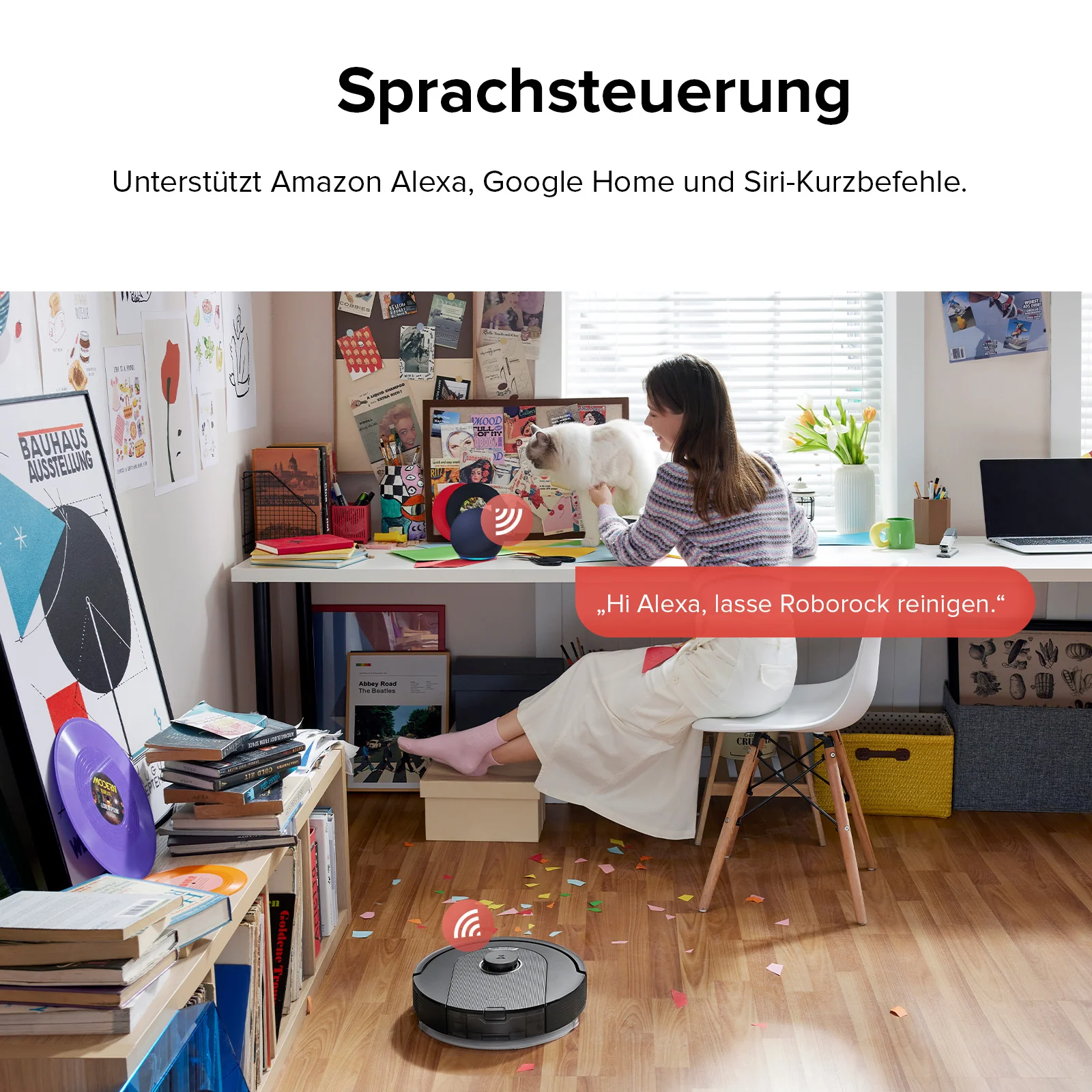 Roborock Q5 Pro+ Saug- und Wischroboter mit Auto-Entleerungsstation - Image 9