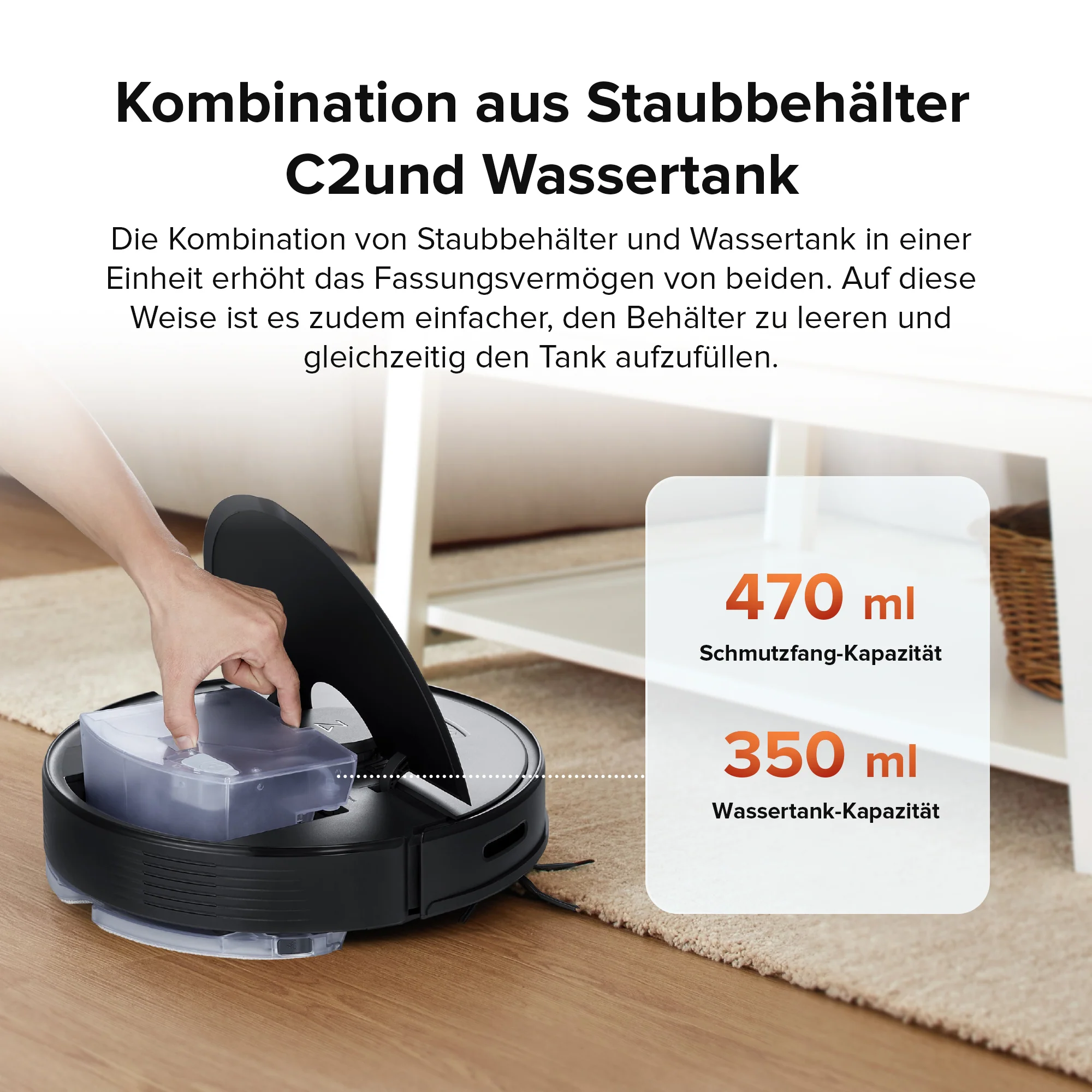 Roborock Q7 Max Saugroboter und Wischmopp mit 4200 Pa Saugleistung. - Image 12
