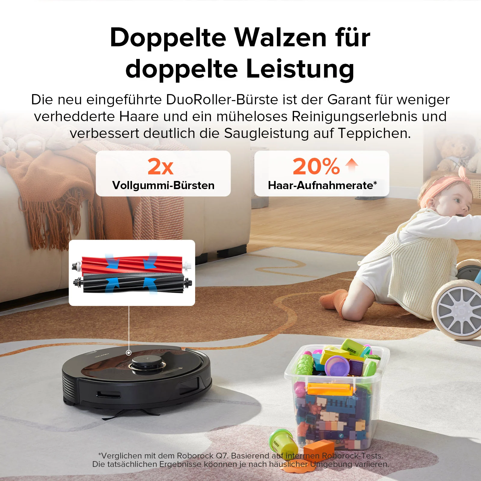 Roborock Q8 Max Saug- und Wischroboter - Image 15