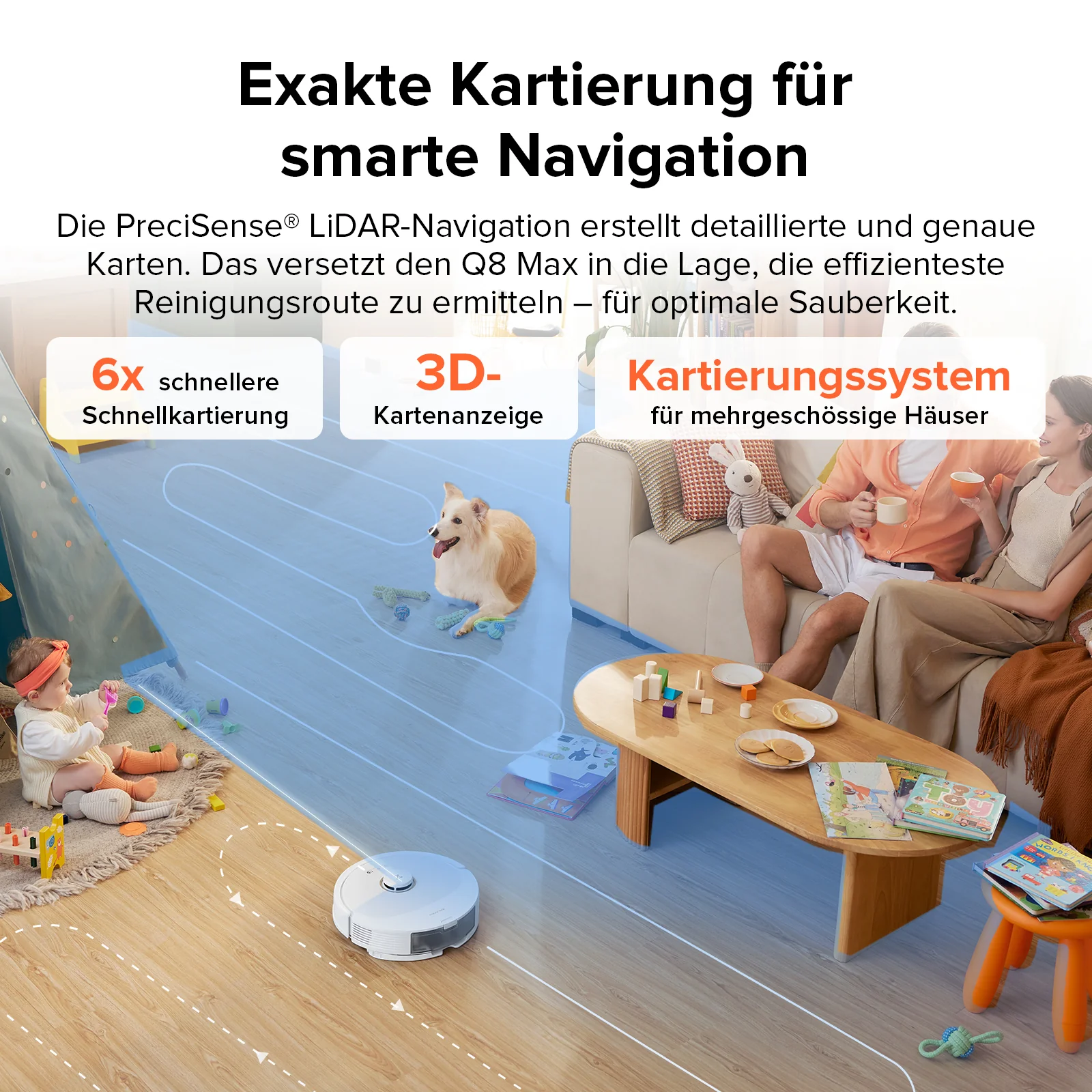 Roborock Q8 Max Saug- und Wischroboter - Image 6