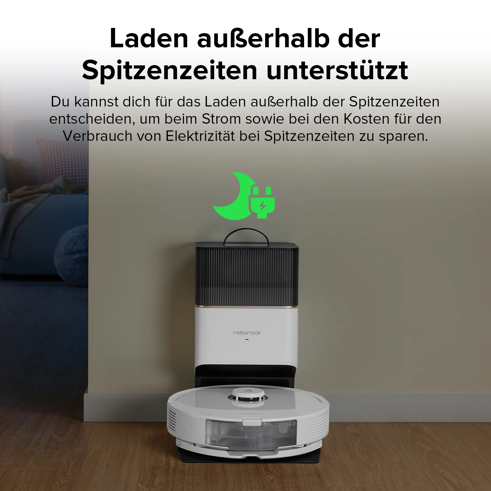 Roborock Q8 Max+ Saug- und Wischroboter mit Auto-Entleerungsstation - Image 14