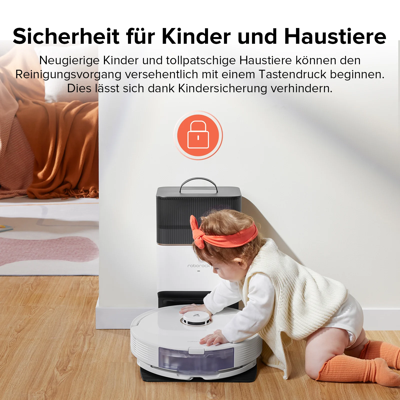 Roborock Q8 Max+ Saug- und Wischroboter mit Auto-Entleerungsstation - Image 15
