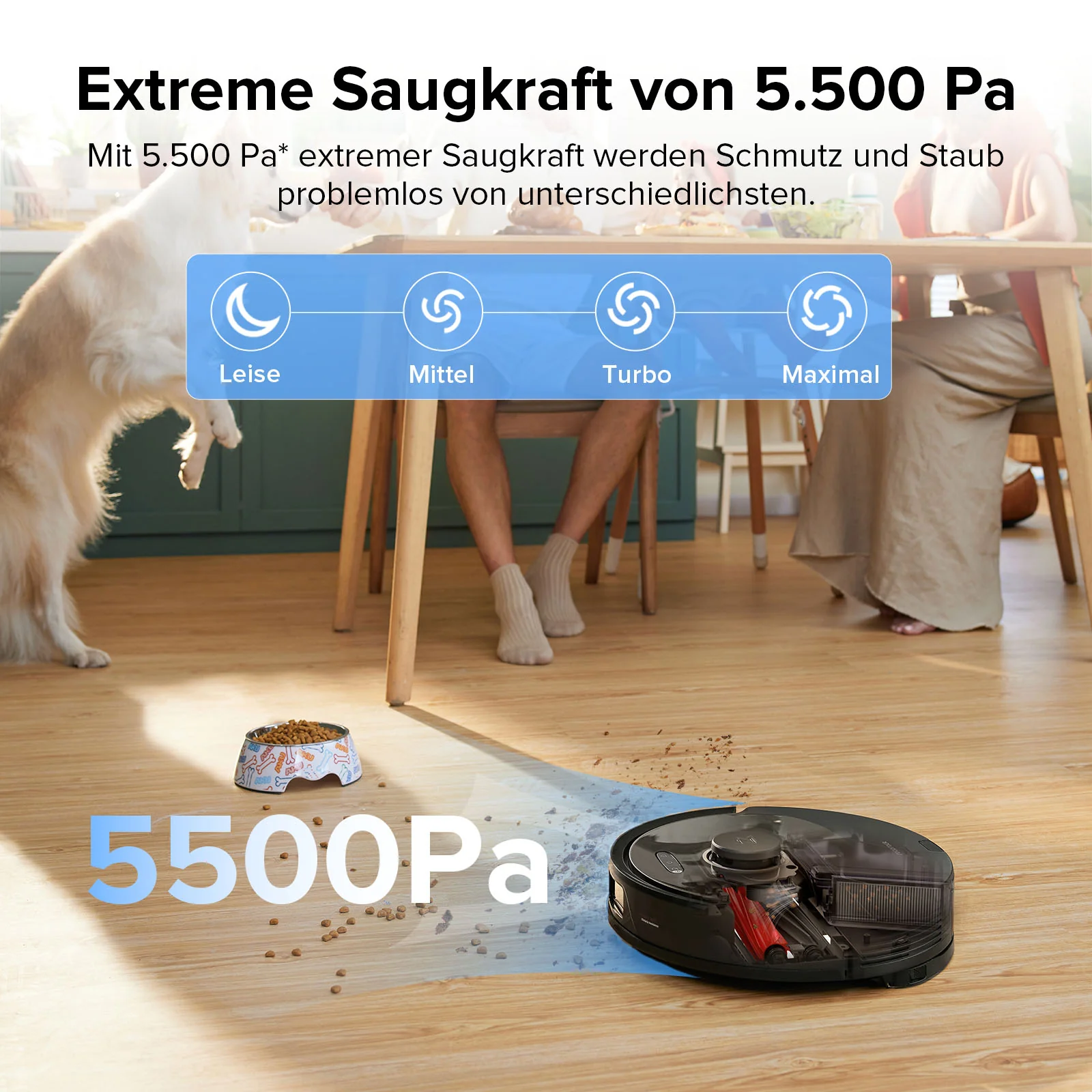 Roborock Q8 Max+ Saug- und Wischroboter mit Auto-Entleerungsstation - Image 21