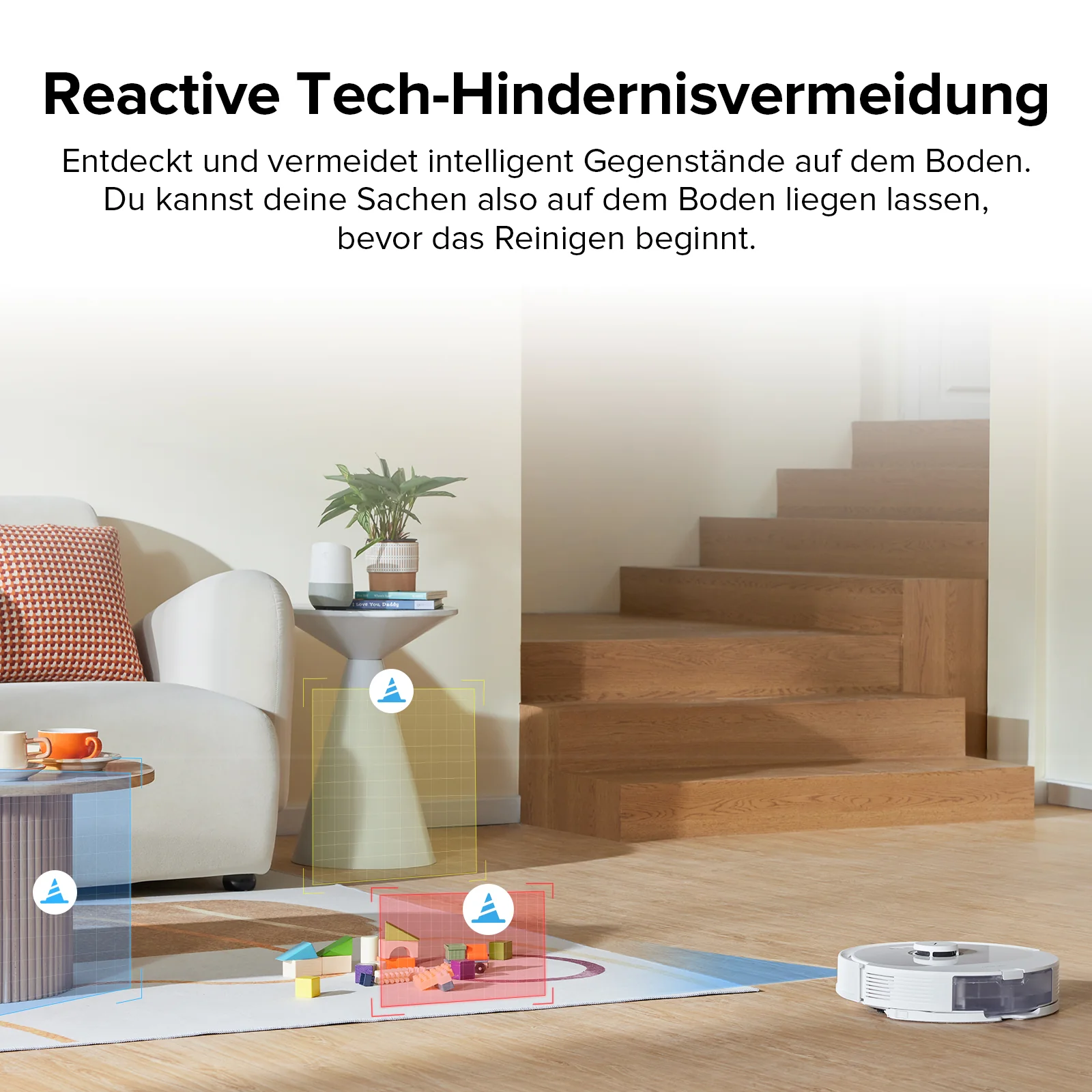 Roborock Q8 Max+ Saug- und Wischroboter mit Auto-Entleerungsstation - Image 4