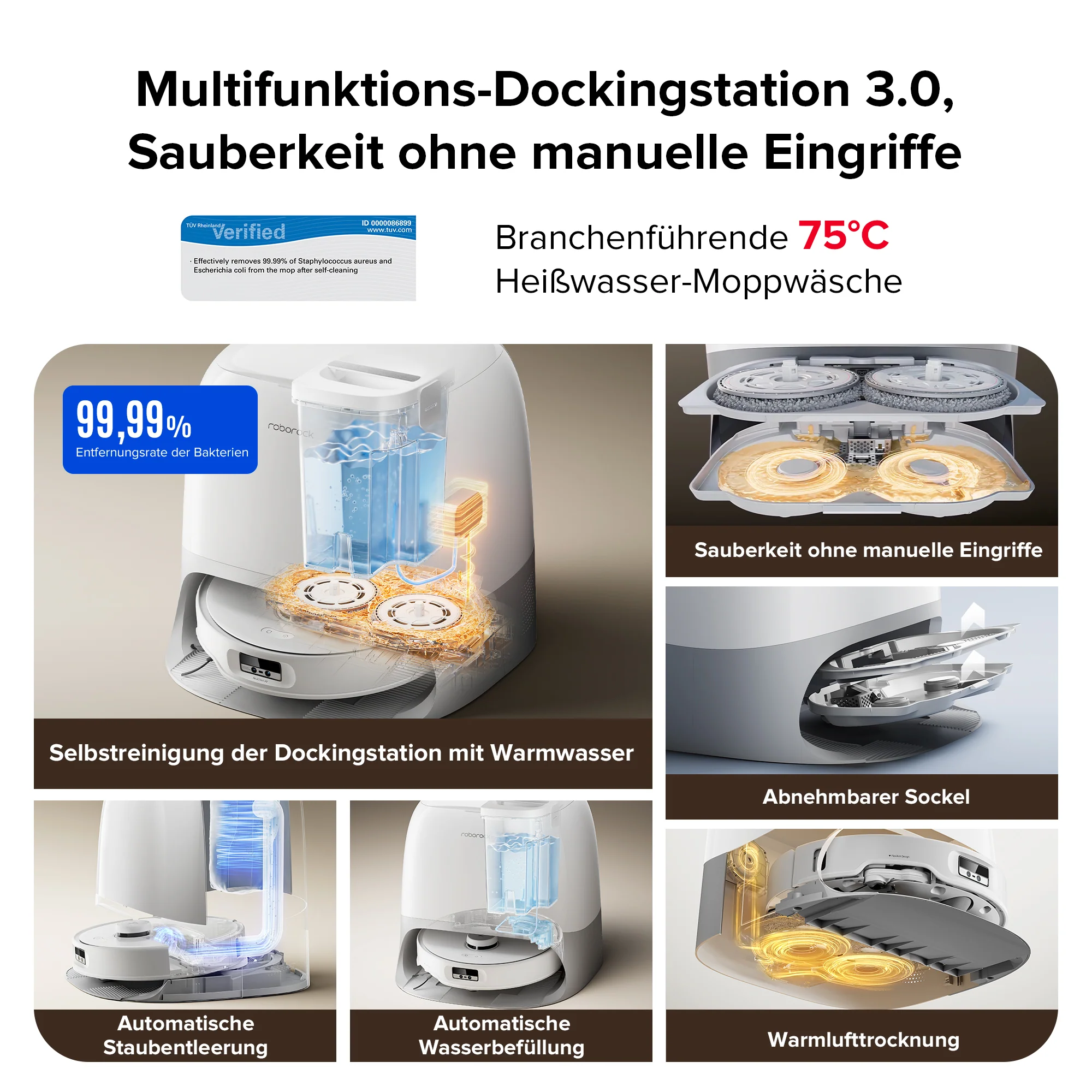 Roborock Qrevo Curv Saugroboter mit Multifunktions-Dockingstation 3.0 - Image 4