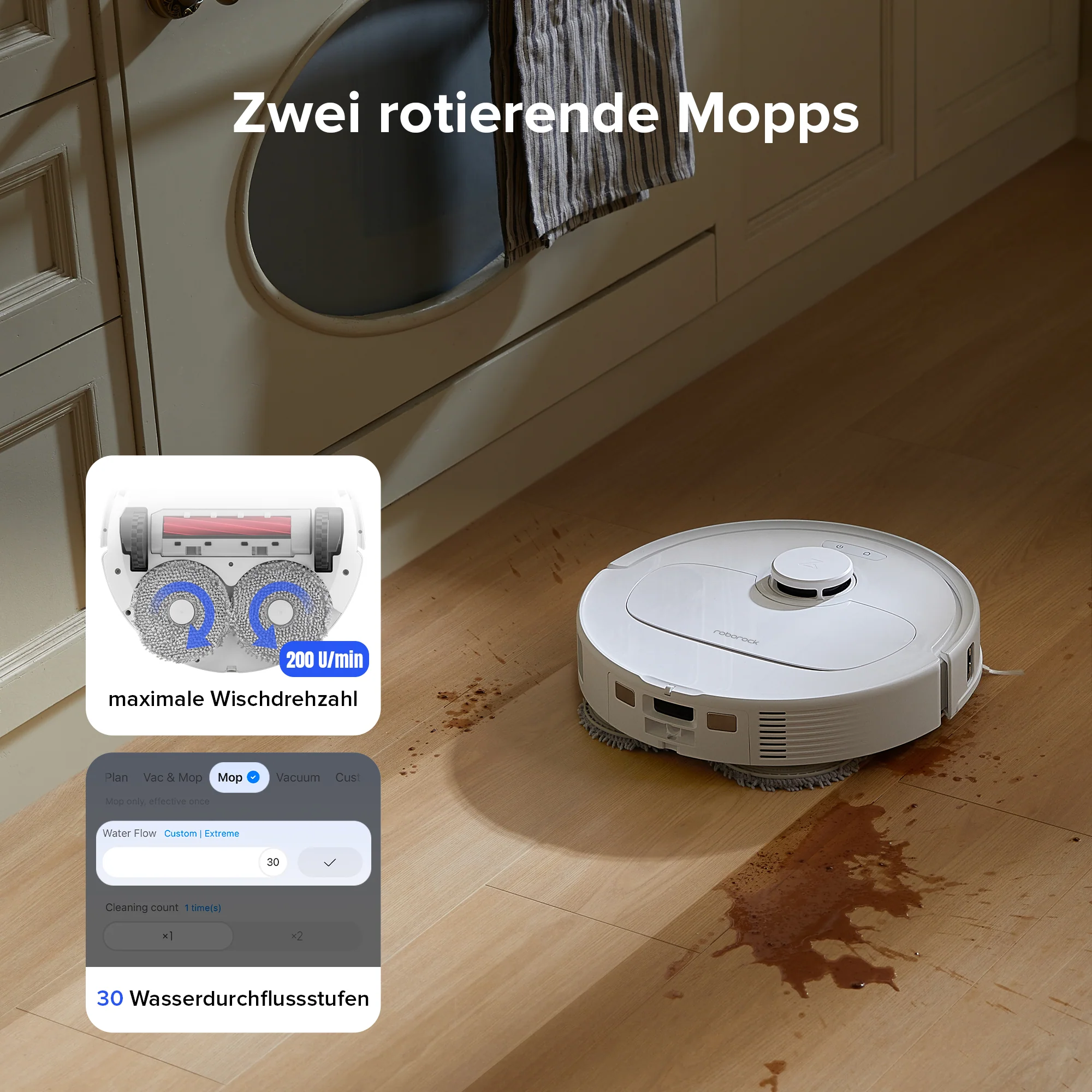 Roborock Qrevo S Saugroboter mit Multifunktions-Dockingstation - Image 4