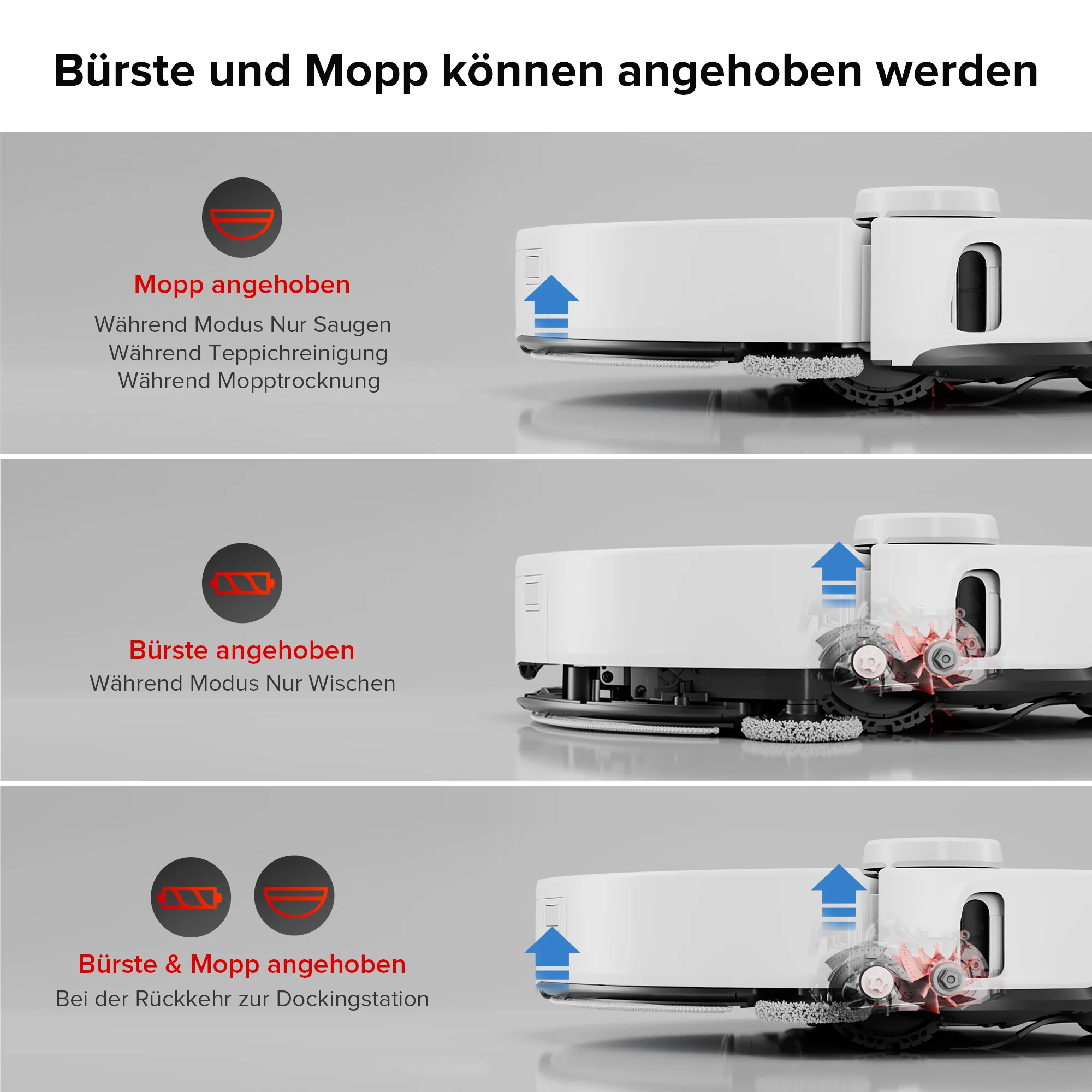 Roborock S8 MaxV Ultra Saugroboter mit 8-in-1 RockDock® Ultra - Image 7